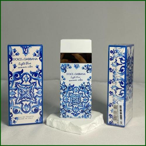 Dolce Gabbana Light Blue Summer Vibes EDT 100 ml Kadın ORJİNAL KUTULU Parfüm Dolce Gabbana Light Blue Summer Vibes EDT 100 ml Kadın ORJİNAL KUTULU Parfüm