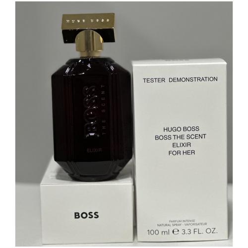 Hugo Boss The Scent Elixir For Her edp 100 ML Kadın Tester Parfüm Hugo Boss The Scent Elixir For Her edp 100 ML Kadın Tester Parfüm
