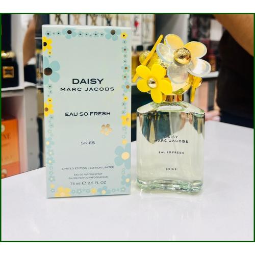 MARC JACOBS DAISY EAU SO FRESH SKIES LIMITED EDITION (EDT) 75 ML BAYAN TESTER PARFÜM MARC JACOBS DAISY EAU SO FRESH SKIES LIMITED EDITION (EDT) 75 ML BAYAN TESTER PARFÜM