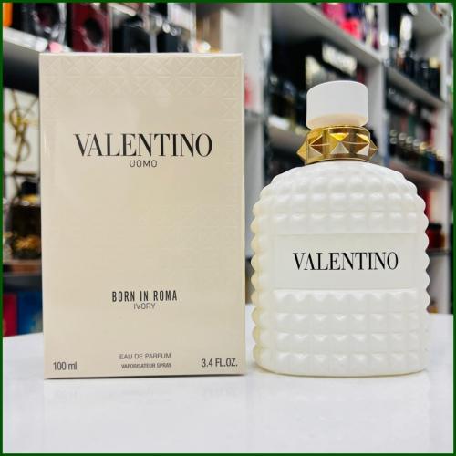 Valentino Uomo Born in Roma IVORY EDP 100 ml Erkek ORJİNAL AMBALAJLI Parfüm Valentino Uomo Born in Roma IVORY EDP 100 ml Erkek ORJİNAL AMBALAJLI Parfüm