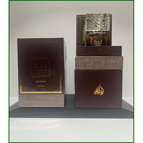 Lattafa Khamrah QAHWA 100 ml Edp Unisex EXCLUSİVE AMBALAJLI İTHAL PARFÜM