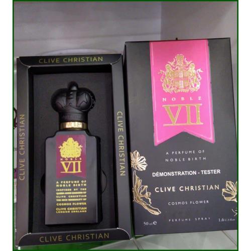 Clive Christian Noble VII Cosmos Flower 50 ml bayan Tester parfümü Clive Christian Noble VII Cosmos Flower 50 ml bayan Tester parfümü