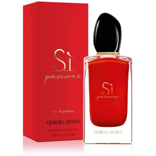 Armani Sì Passione for women edp 100 ml Bayan ORJİNAL AMBALAJLI Parfüm Armani Sì Passione for women edp 100 ml Bayan ORJİNAL AMBALAJLI Parfüm