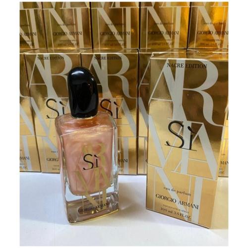 Giorgio Armani Si Nacre Edition EDP 100 ml Bayan ORJİNAL AMBALAJLI Parfüm Giorgio Armani Si Nacre Edition EDP 100 ml Bayan ORJİNAL AMBALAJLI Parfüm