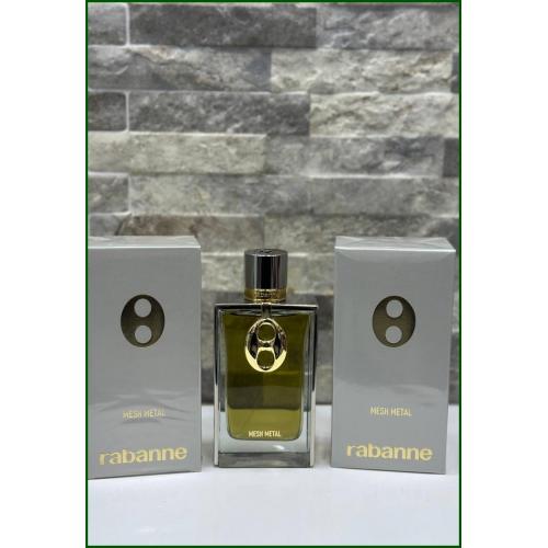 Paco Rabanne Mesh Metal Edp 125 ml Unisex  ORJİNAL AMBALAJLI  Parfüm