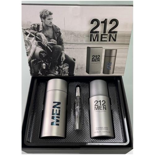 Carolina Herrera 212 SEXY MEN 100 ml Edp Erkek Parfüm & Deodorant 150 ml & Dekant 10 ml çanta boy ÖZEL GİFT SET Carolina Herrera 212 SEXY MEN 100 ml Edp Erkek Parfüm & Deodorant 150 ml & Dekant 10 ml çanta boy ÖZEL GİFT SET