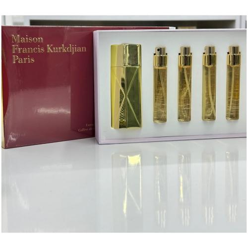 MAİSON FRANCİS KURKDİJİAN BACCARAT ROUGE EXTRAİT 4 X 11 ML ZAMAK ŞARJÖRLÜ TRAVEL SET DEKANT ÇANTA BOY PARFÜM MAİSON FRANCİS KURKDİJİAN BACCARAT ROUGE EXTRAİT 4 X 11 ML ZAMAK ŞARJÖRLÜ TRAVEL SET DEKANT ÇANTA BOY PARFÜM