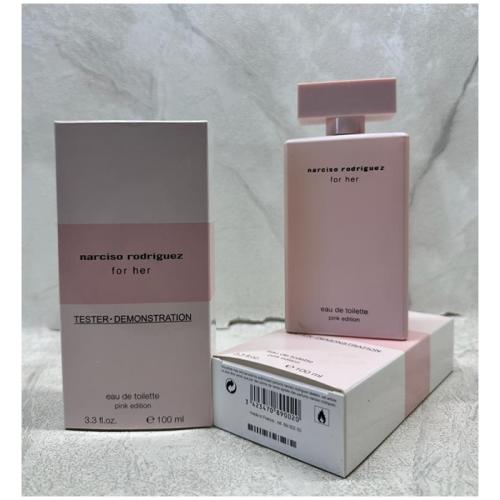 Narciso Rodriguez New EDT Pink Edition 100 ml Tester Parfüm Narciso Rodriguez New EDT Pink Edition 100 ml Tester Parfüm