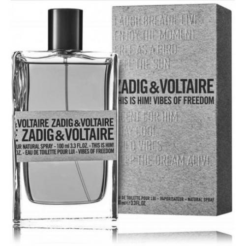Zadig & Voltaire This Is Him! Vibes Of Freedom EDT Pour Lui 100ML Erkek ORJİNAL KUTULU Parfüm Zadig & Voltaire This Is Him! Vibes Of Freedom EDT Pour Lui 100ML Erkek ORJİNAL KUTULU Parfüm