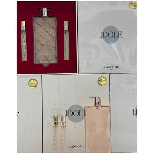 Lancome İdolle 75 ml Edp Bayan parfüm & 2 x 8 ml Decant çanta boy parfüm
