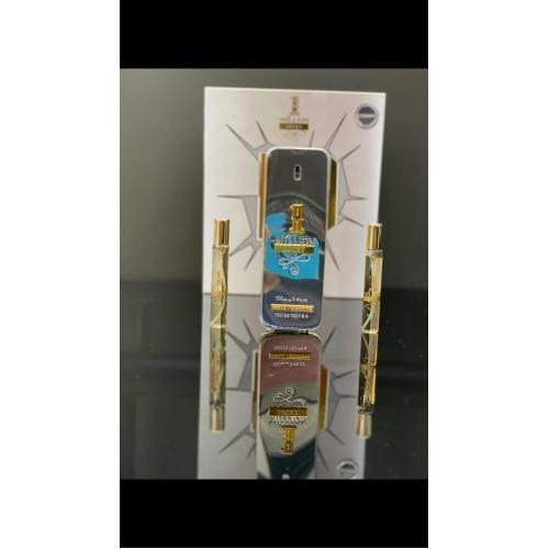 Paco Rabanne 1 Millione Lucky Edp 100 ml Erkek parfüm & 2 x 20 ml Decant çanta boy parfüm