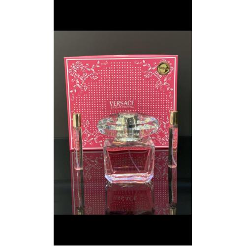 Versace Bright Cristal Edt 90 ml Bayan Parfüm & 2 x 20 ml Decant çanta boy parfüm Versace Bright Cristal Edt 90 ml Bayan Parfüm & 2 x 20 ml Decant çanta boy parfüm