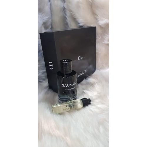 Christian Dior Sauvage Edp SET 100 ml Erkek parfüm & 1 x 20 ml Decant çanta boy parfüm Christian Dior Sauvage Edp SET 100 ml Erkek parfüm & 1 x 20 ml Decant çanta boy parfüm