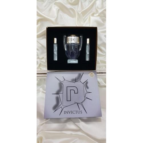Paco Robanne  Invictus 100 ml edt Erkek Parfüm SET  2 x 8 ml Decant çanta boy parfüm