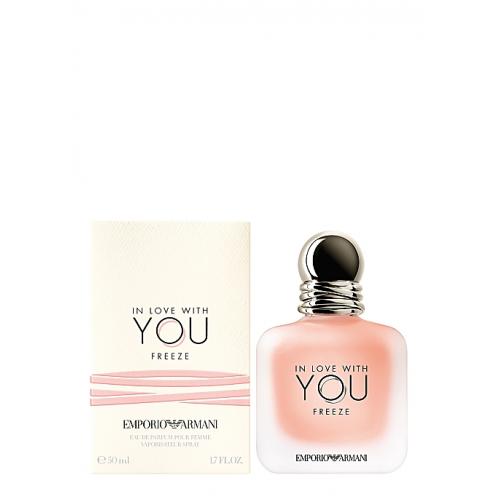 Emporio Armani In Love With You Freeze EDP Spray 100 ml Bayan Tester parfüm Emporio Armani In Love With You Freeze EDP Spray 100 ml Bayan Tester parfüm